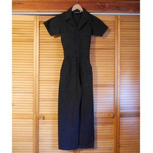 Big Bud Press Short Sleeve Jumpsuit, Basic Black XS